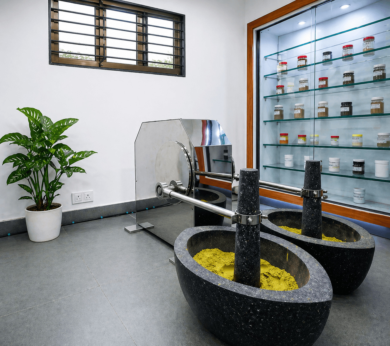 Automatic Kharal Machine