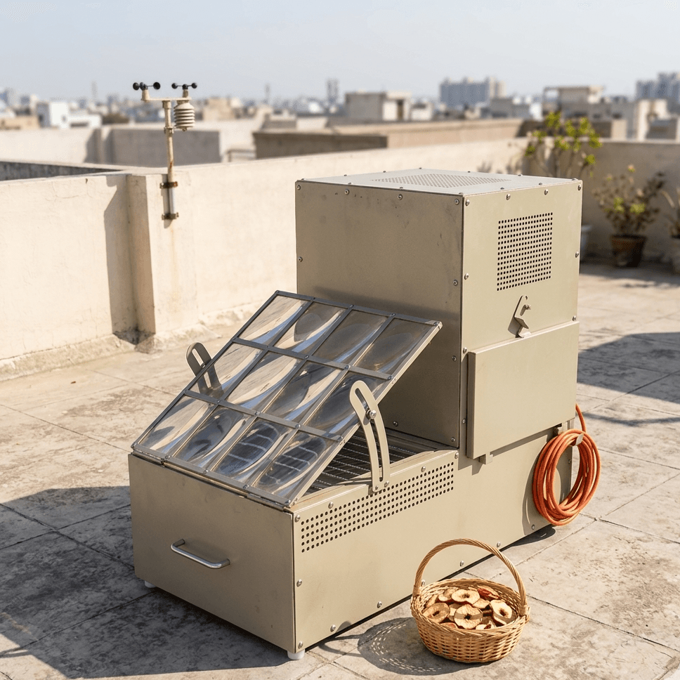 Fresnel Solar Dryer
